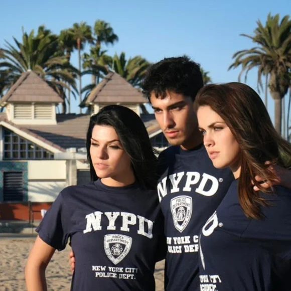 Unisex NYPD blue t-shirt men & women NWT - Picture 2 of 2